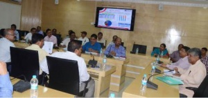 Odisha MSME Minister Prafull Samal's review meeting