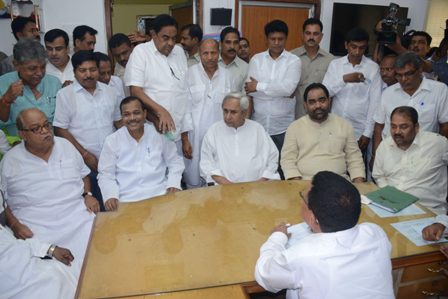 Pradip Amat files nominations for Odisha Assembly Speaker's post