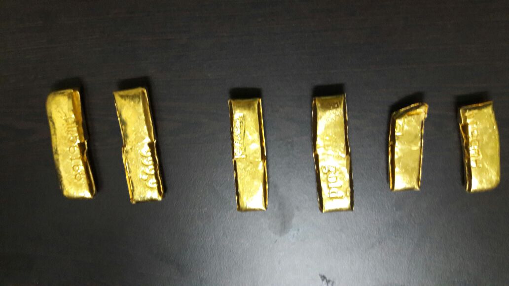 1.61 kg of Gold seized at Bhubaneswar Airport, 2 arrested 