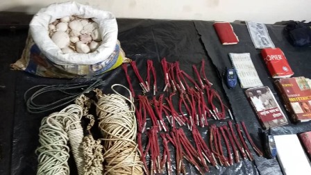Maoist camp busted, huge arms and explosives seized in Rourkela