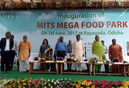 Inauguration of Mega Food Park