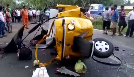 Road accident in Jagatsinghpur