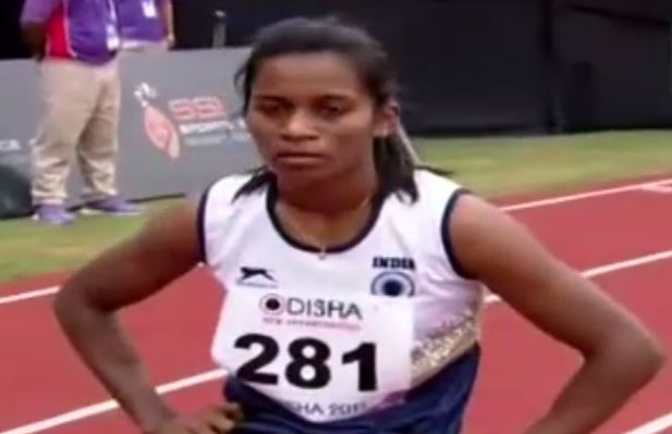 Jauna Murmu wins gold in National Athletics meet 