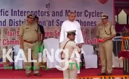 CM Naveen Patnaik flags off 4 traffic interceptors, bikes for safety of city senior citizens 