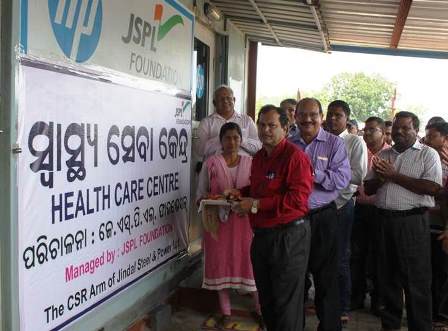 JSPL establishes Healthcare Centre at Jamunda Jungle Village