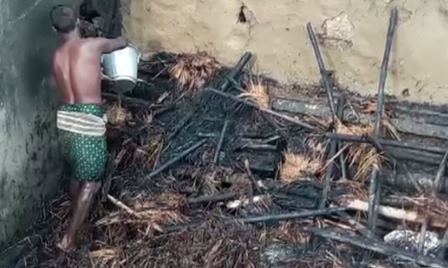Odisha woman charred to death as fire engulfs house 
