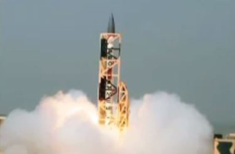 Supersonic interceptor missile test-fired from Kalam Island