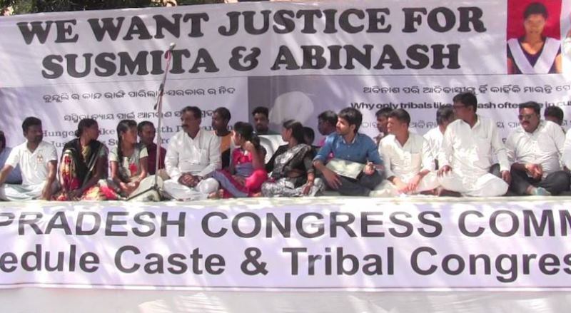 Kunduli Case: Odisha Congress begins indefinite agitation in New Delhi