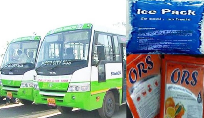 Buses in Odisha to have ice pack, ORS for passengers to counter heat wave