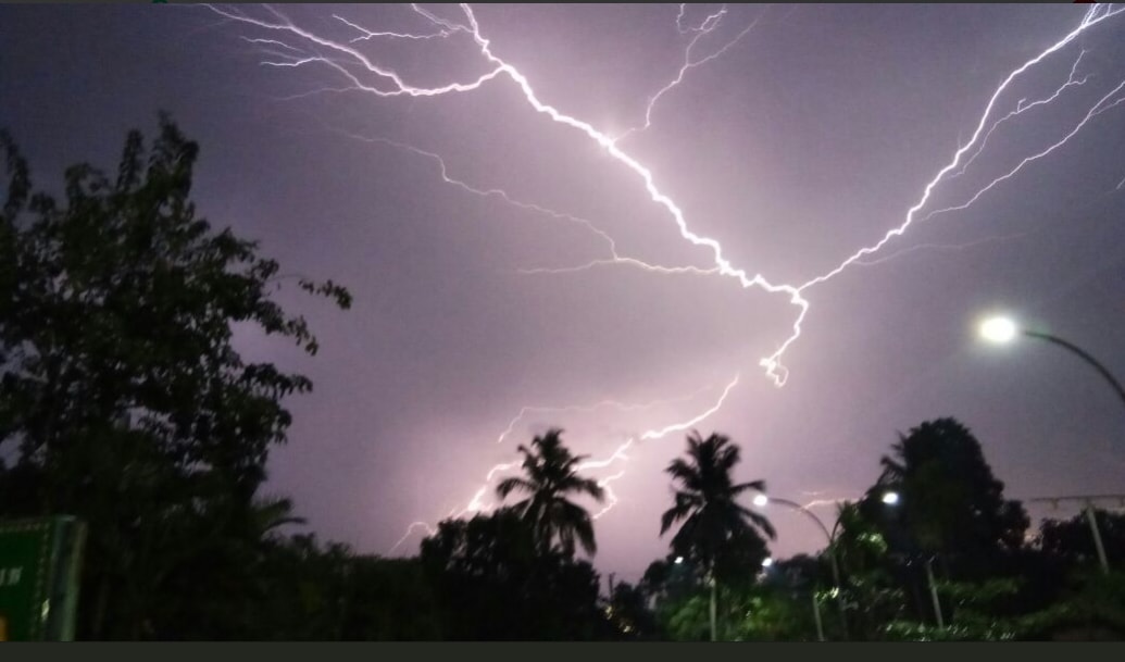 Odisha Thunderstorm warning