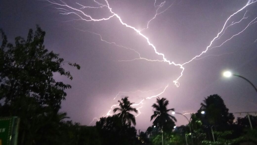 Thunderstorm warning in Odisha