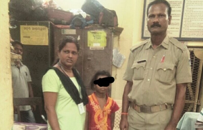 Minor girl rescued