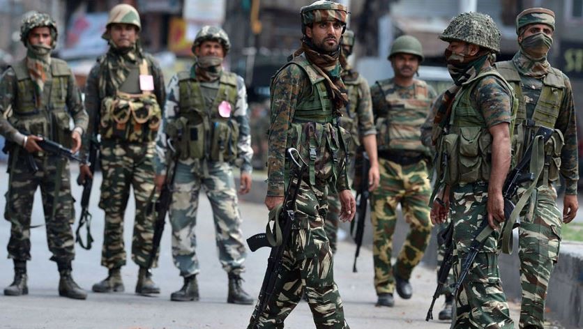 terrorists killed in Kashmir encounter