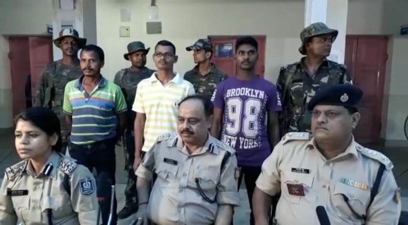 Four Maoists surrender before Rourkela Police