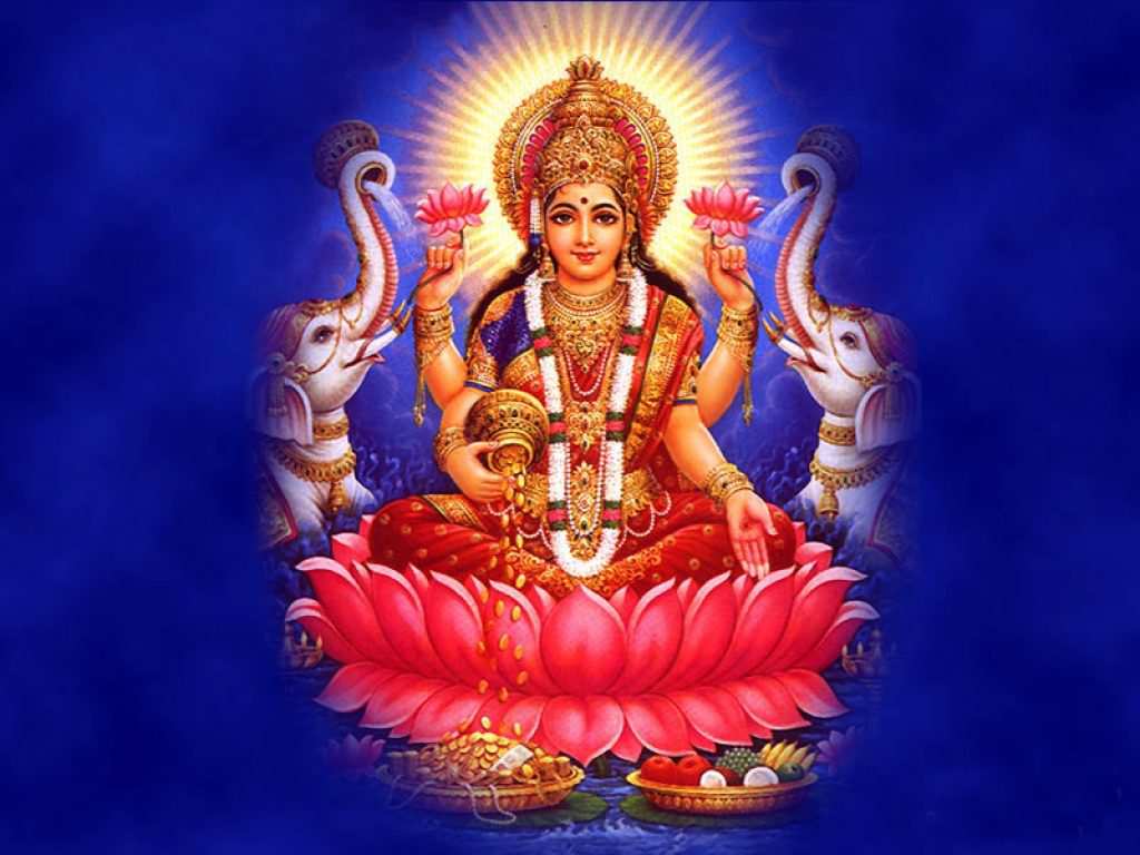Goddess Laxmi is the provider of wealth. She gets pleased with ...
