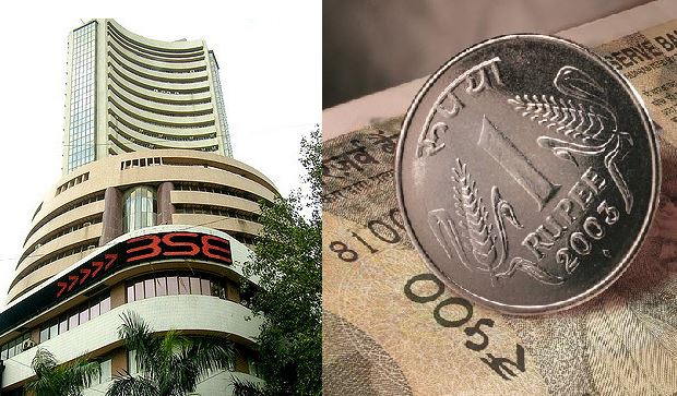 Sensex hits high second day in a row, Rupee opens flat