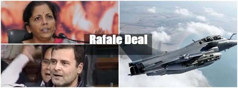 Rahul Gandhi vs Nirmala Sitharaman on Rafale Deal