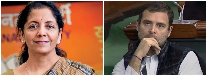 Nirmala Sitharaman vs Rahul Gandhi