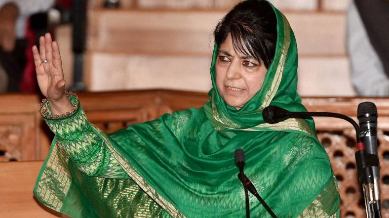 Mehbooba Mufti Calls For An All Party Meet In Kashmir To Save Article 35A