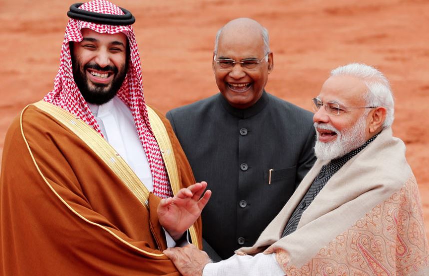 Saudi Crown Prince Gets Ceremonial Reception In New Delhi