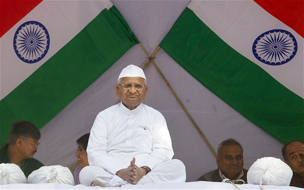 Social activist Anna Hazare has threatened central government on Monday to return his Padma Bhushan if the government fails to fulfill its promises