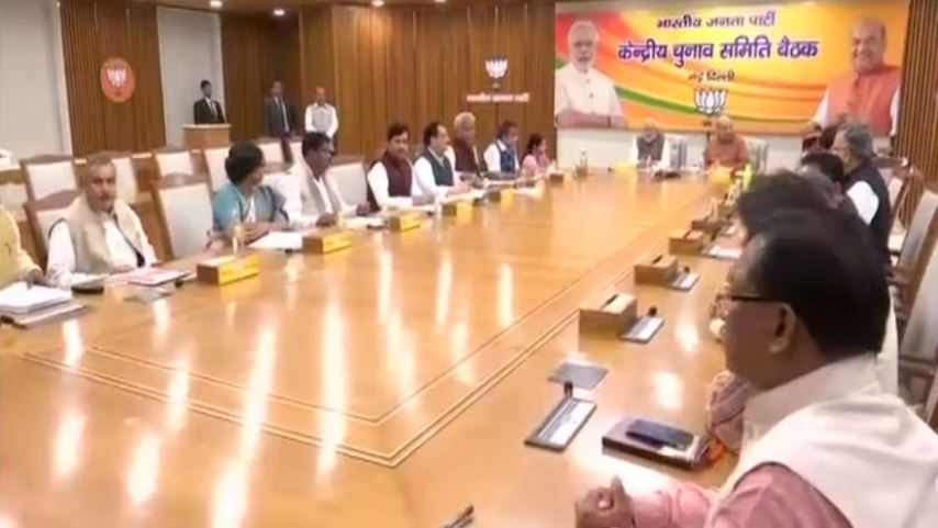 BJP Election Committee meet to decide candidates for Odisha & other states