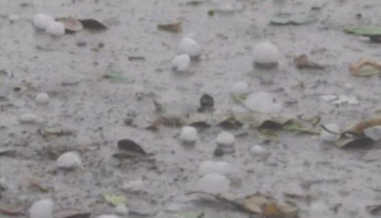 hailstorm and rain in bhubaneswar