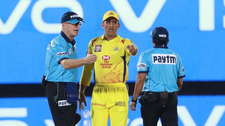 MS Dhoni fined 50% of match fees after on-field hysterics
