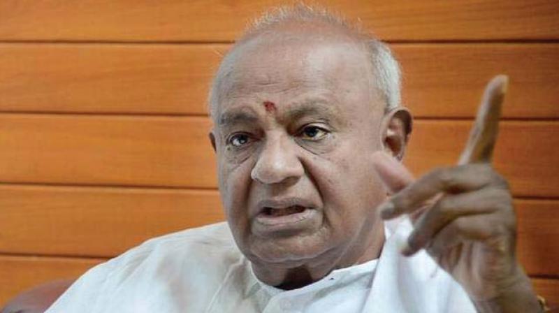 Will sit by Rahul Gandhi's side if he becomes Prime Minister: HD Deve Gowda