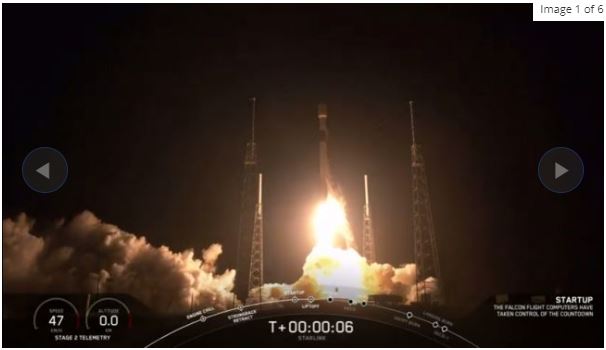 Elon Musk launches satellite