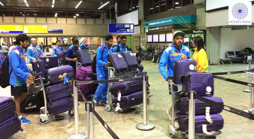 FIH Men’s Series Final: Indian Hockey Team Arrives In Bhubaneswar