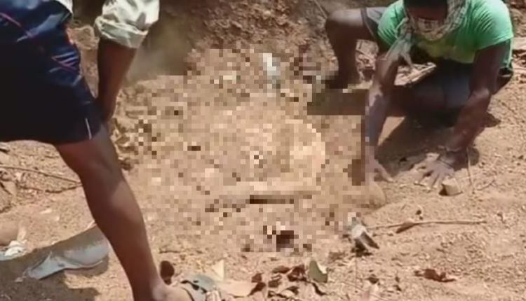 Odisha: Buried hunter’s body found, Murder suspected