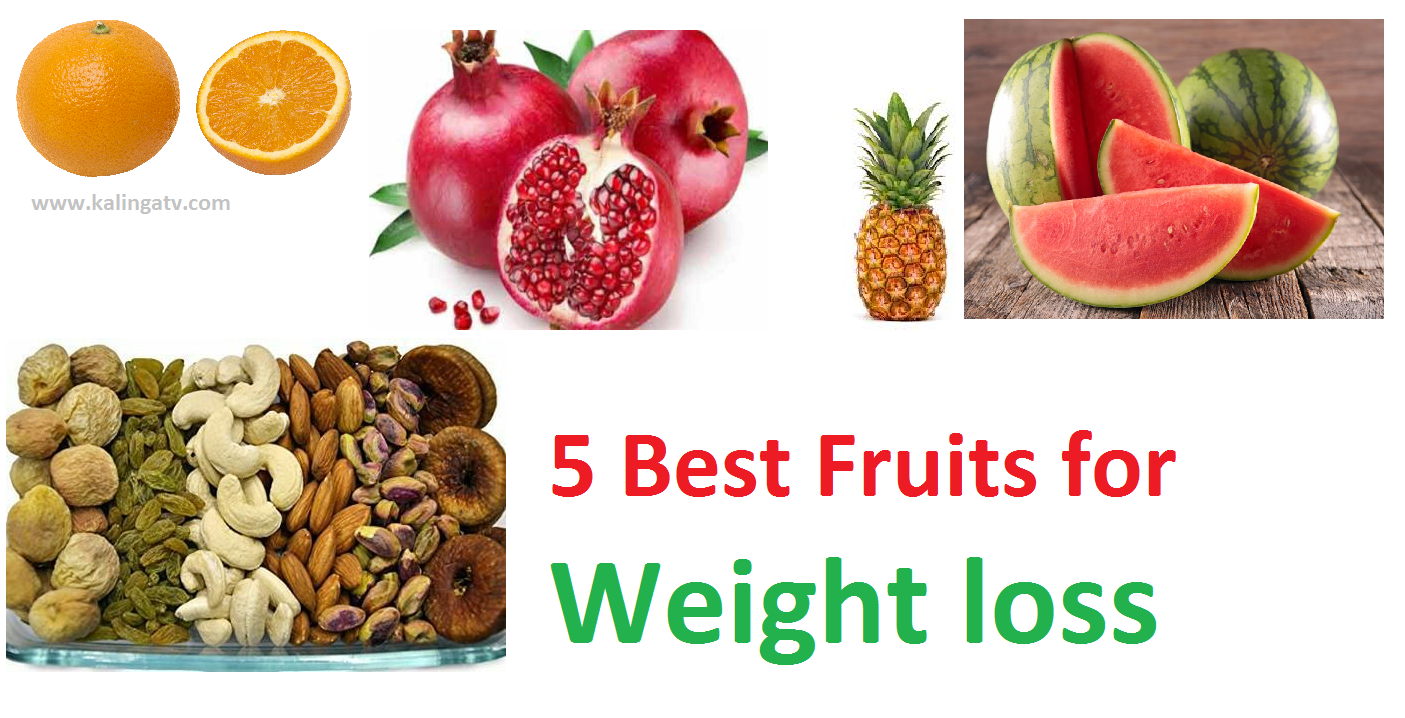 5 Best fruits for weight loss