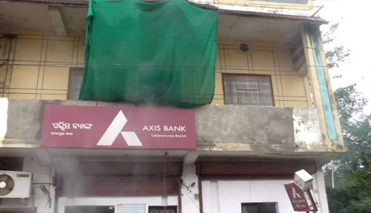 Fire Breaks Out At Axis Bank Branch In Khariar