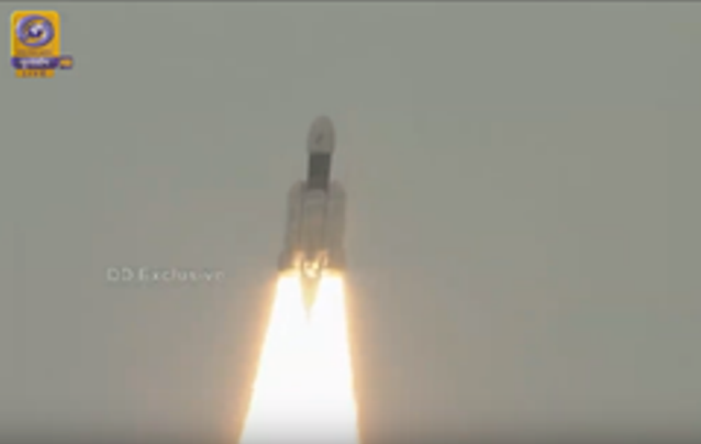 Chandrayaan 2 launched