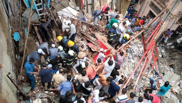 Mumbai Building Collapse: At least 40 trapped in debris