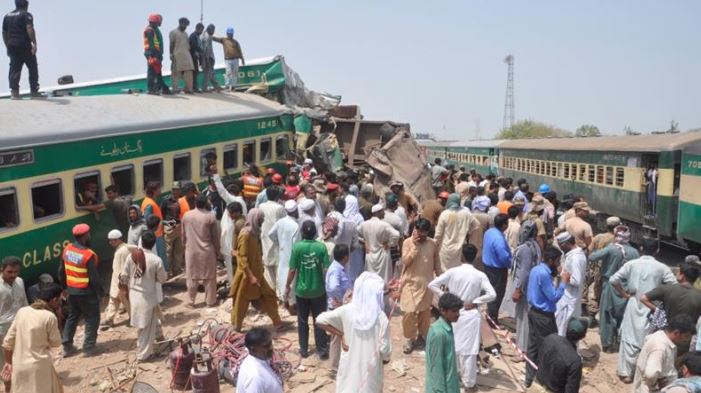 Pakistan: 11 Killed, Over 60 Injured In Train Collision