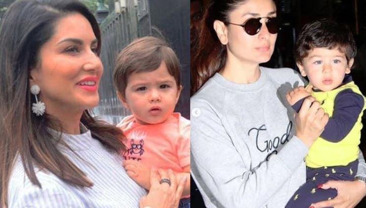 Fans Confuse Sunny Leone’s Son With Taimur Ali Khan!