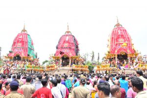 Three chariots at Saradha bali