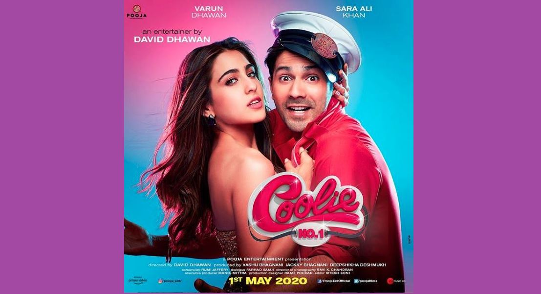 First Look Posters Of ‘Coolie No. 1’ Starring Varun Dhawan & Sara Ali Khan