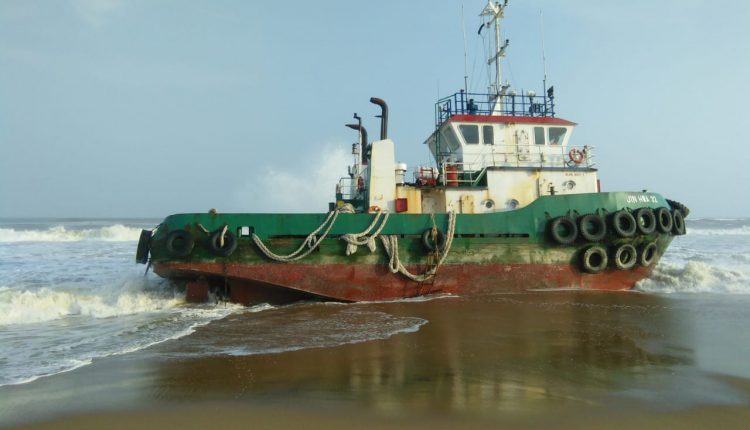Stranded Malaysian Cargo Poses Threat To Chilika Lake; Indian Coast Guard