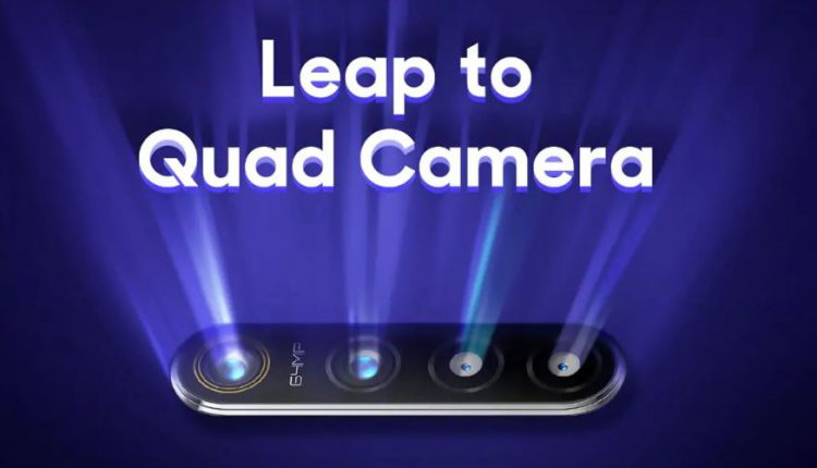 Realme 64-MP Quad Camera Smartphone To Be Showcased In India On Aug 8