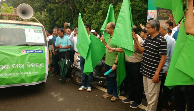 Seedling Distribution Vehicles Flagged Off For Three Cities Of Odisha