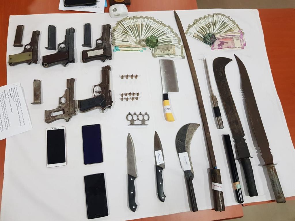 12 Members Of Two Dacoity Gangs Arrested In Ganjam, Four Pistols Seized