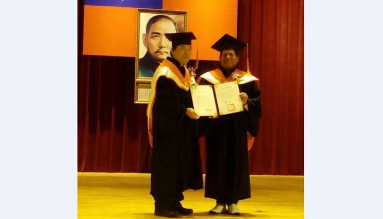 Achyuta Samanta conferred with honorary Doctorate degree from National Chin-Yi University