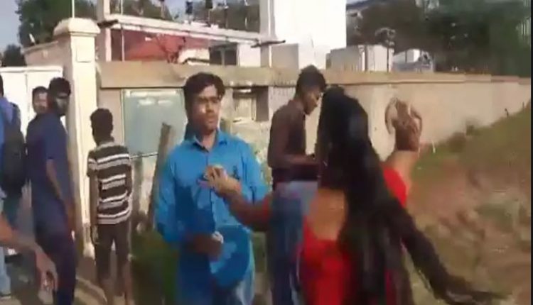 Man thrashed by two wives
