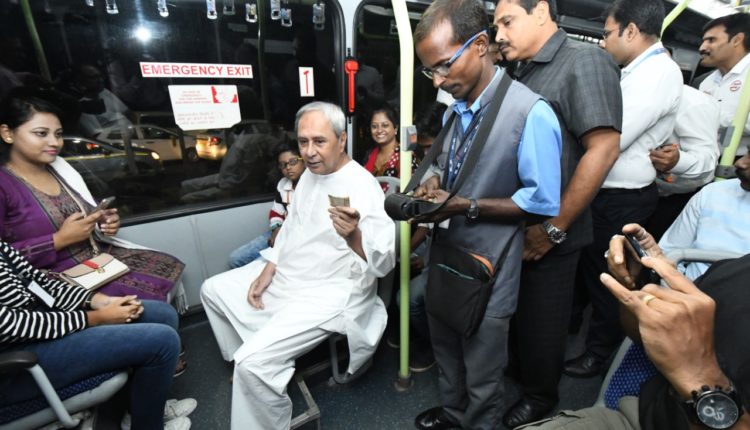 'Mo Bus' Service Completes One Year, Odisha CM Takes A Ride