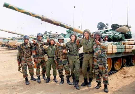 India Russia military drills
