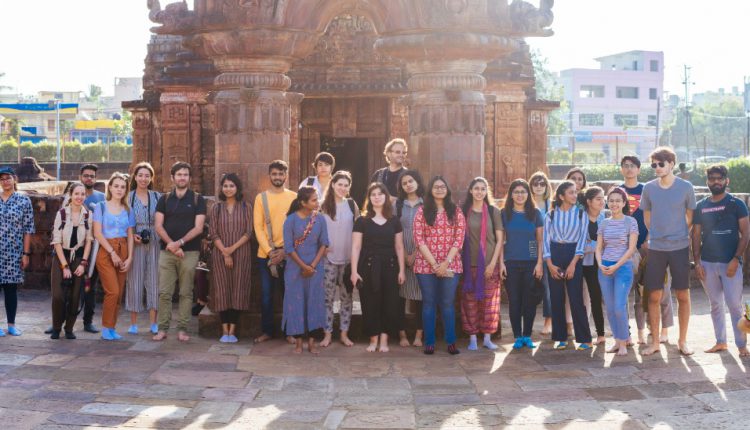 Franco-German Architecture ]Students Mesmerized By Kalingan Temple Building Style