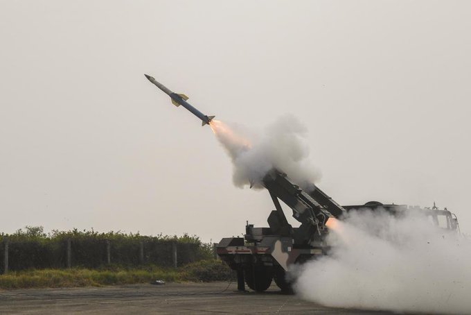 Quick Reaction Surface to Air Missile successfully flight-tested off Odisha coast